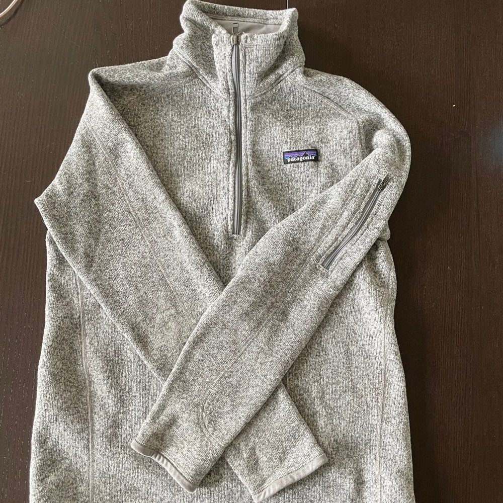 Patagonia Women Sweatshirt Quarter Zip L Large